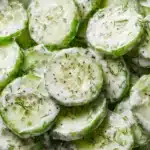 Creamy Cucumber Salad Recipe
