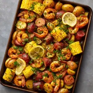Easy Sheet Pan Shrimp Boil Recipe