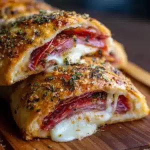 Homemade Stuffed Stromboli Recipe