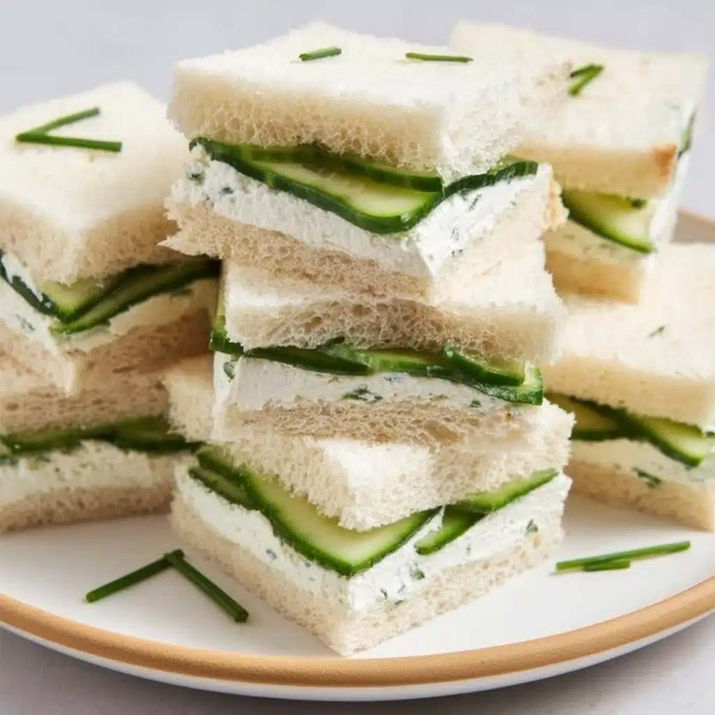 Cucumber Sandwiches Recipe - Recipe Image