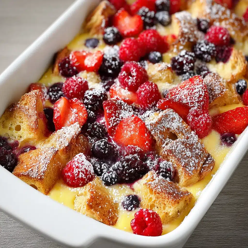 Berry Croissant Bake Recipe - Recipe Image