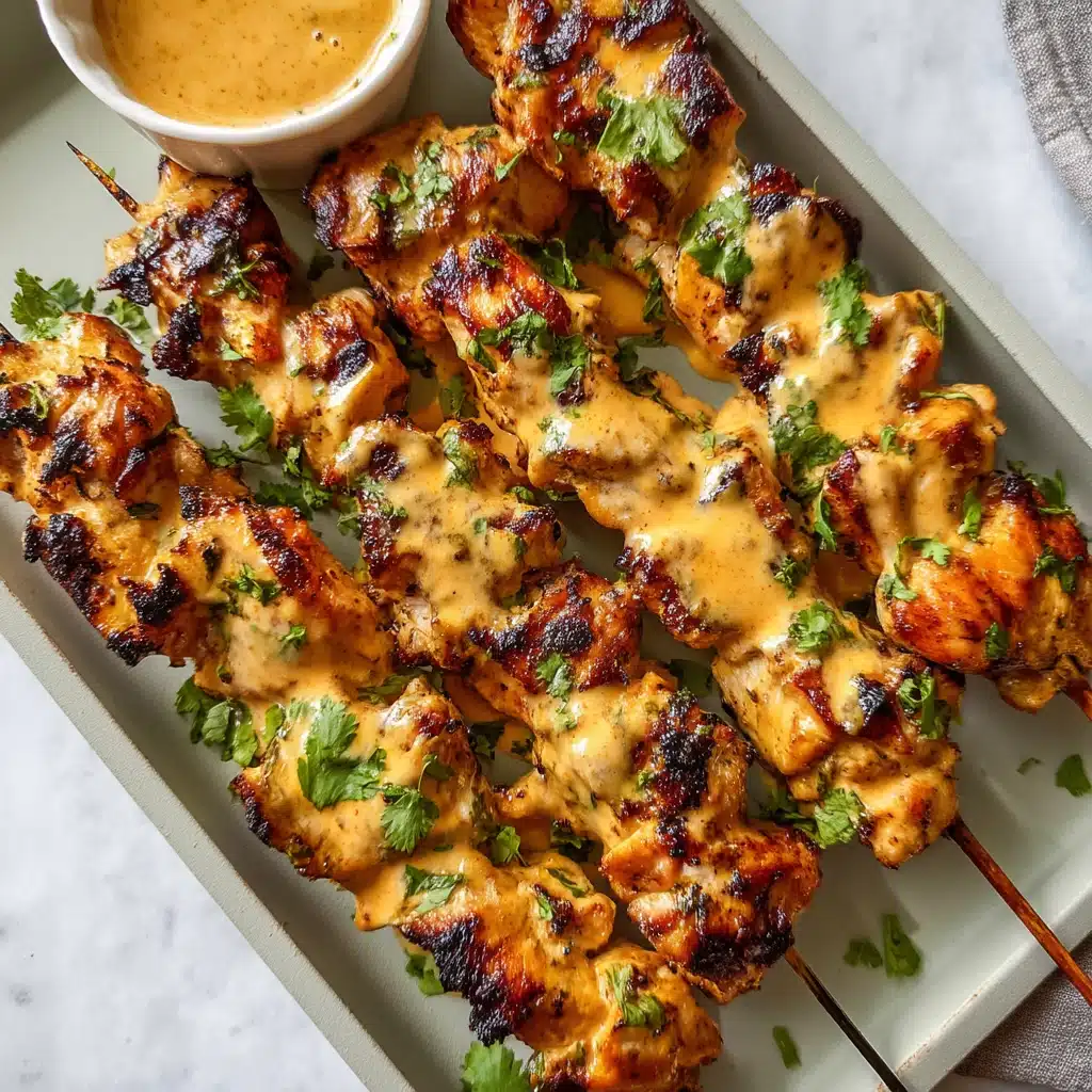 Bang Bang Chicken Skewers Recipe - Recipe Image