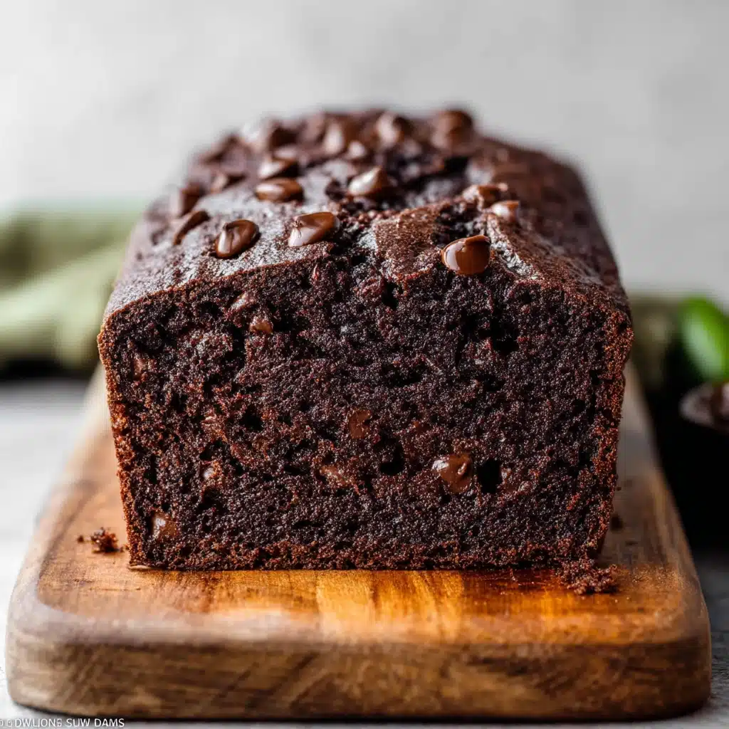 Double Chocolate Zucchini Bread Recipe - Recipe Image