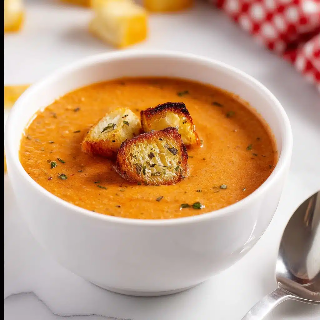 Roasted Tomato Basil Soup Recipe - Recipe Image