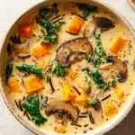 Cozy Autumn Wild Rice Soup Recipe