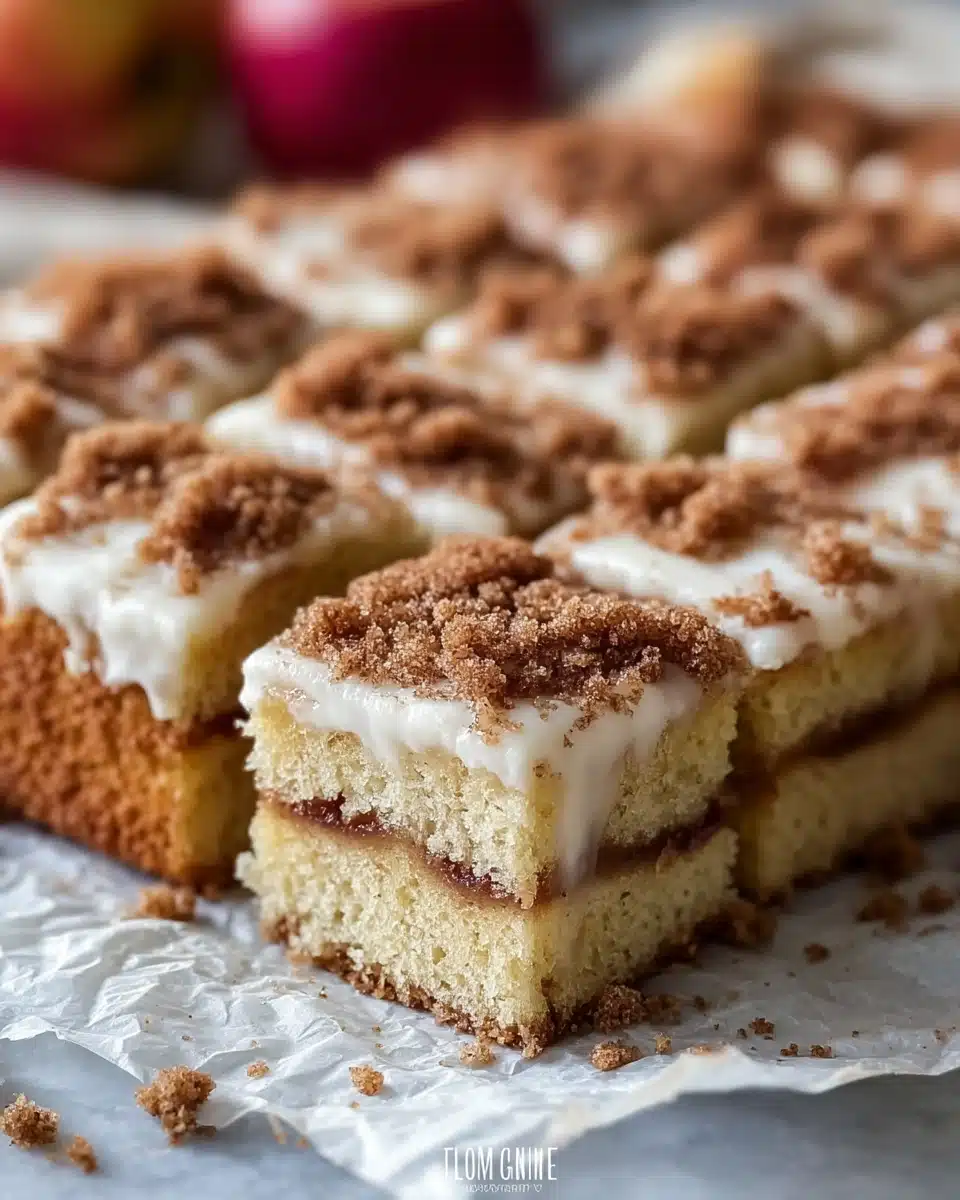 Apple Cinnamon Sheet Cake Recipe