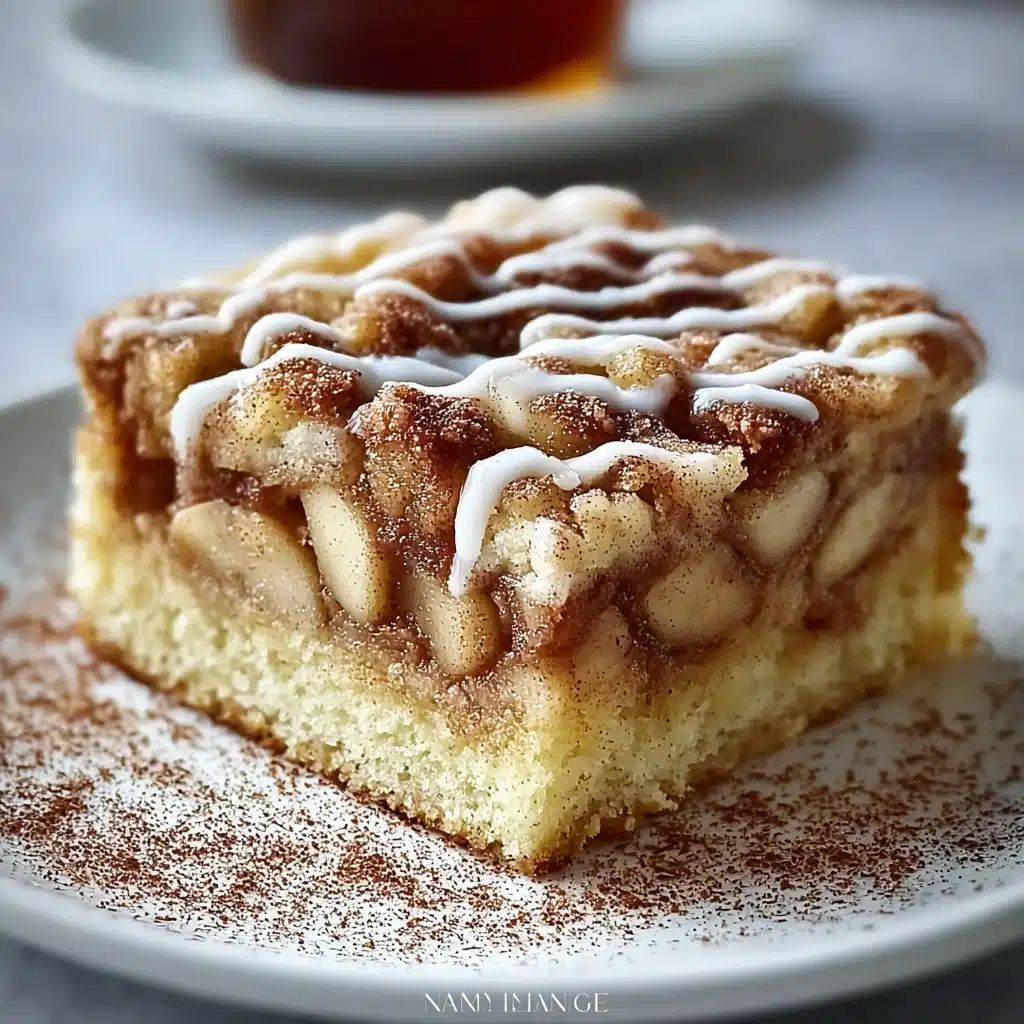 Apple Cinnamon Sheet Cake Recipe - Recipe Image
