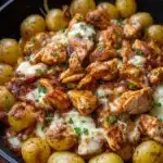 Garlic Parmesan Chicken and Potatoes Recipe