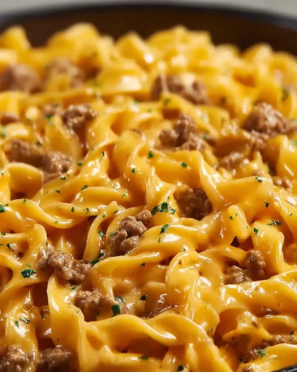 Beef and Garlic Butter Pasta recipe