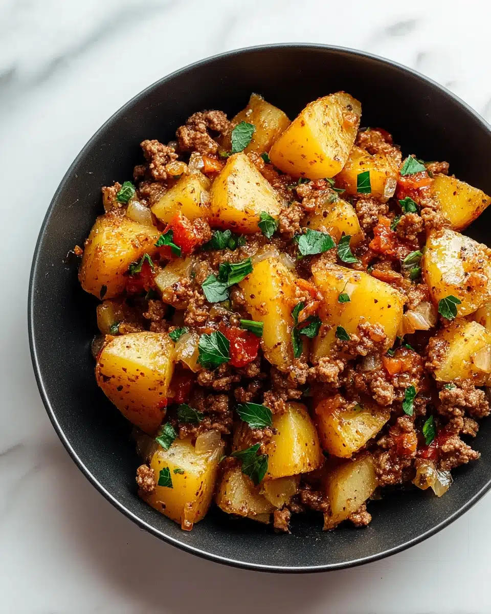 Ground Turkey with Potatoes Recipe