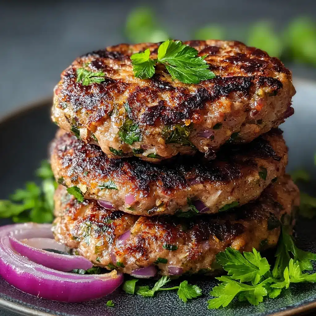 Greek Chicken Burgers Recipe - Recipe Image