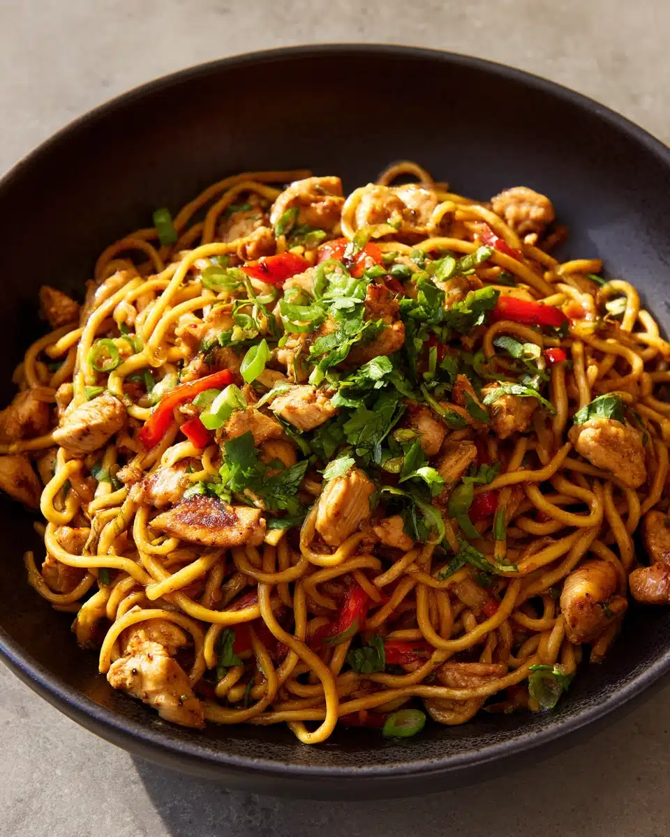 Quick & Tasty Chicken Ramen Stir Fry Recipe