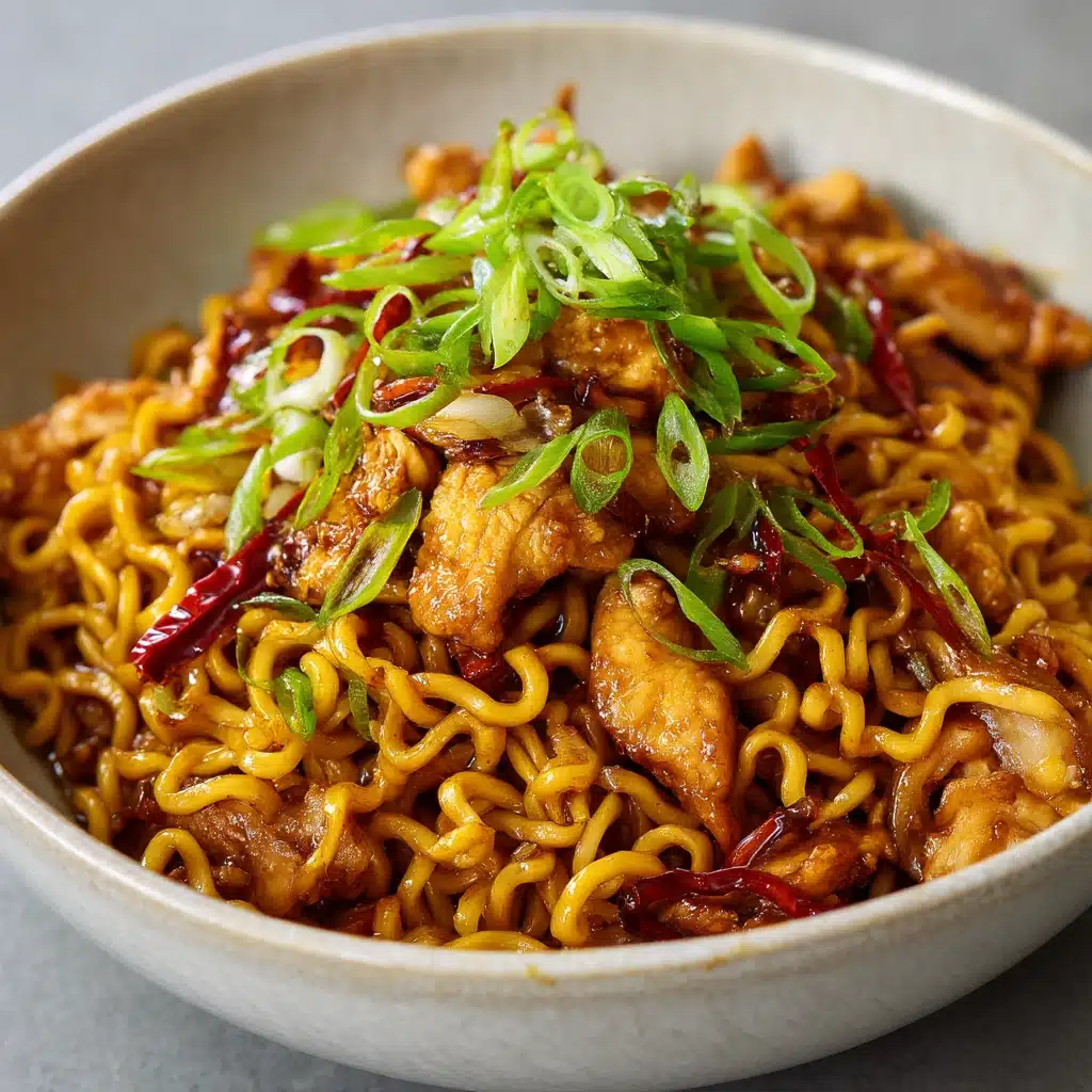 Quick & Tasty Chicken Ramen Stir Fry Recipe - Recipe Image
