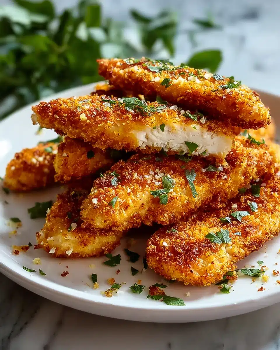 Crispy Baked Chicken Tenders Recipe