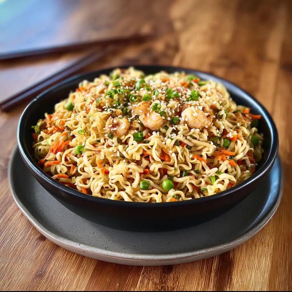 Shrimp and Noodle Stir Fry Recipe - Recipe Image