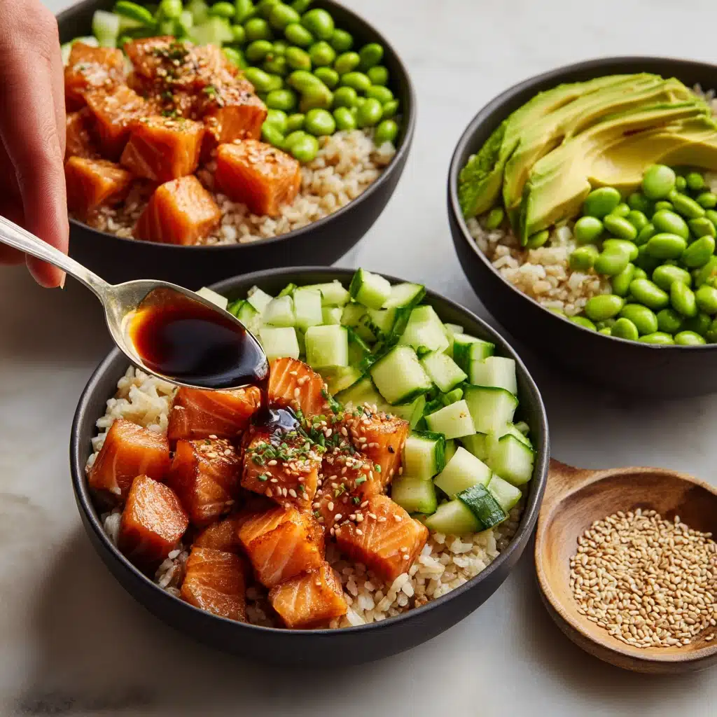Crispy Salmon Rice Bowl Recipe - Recipe Image