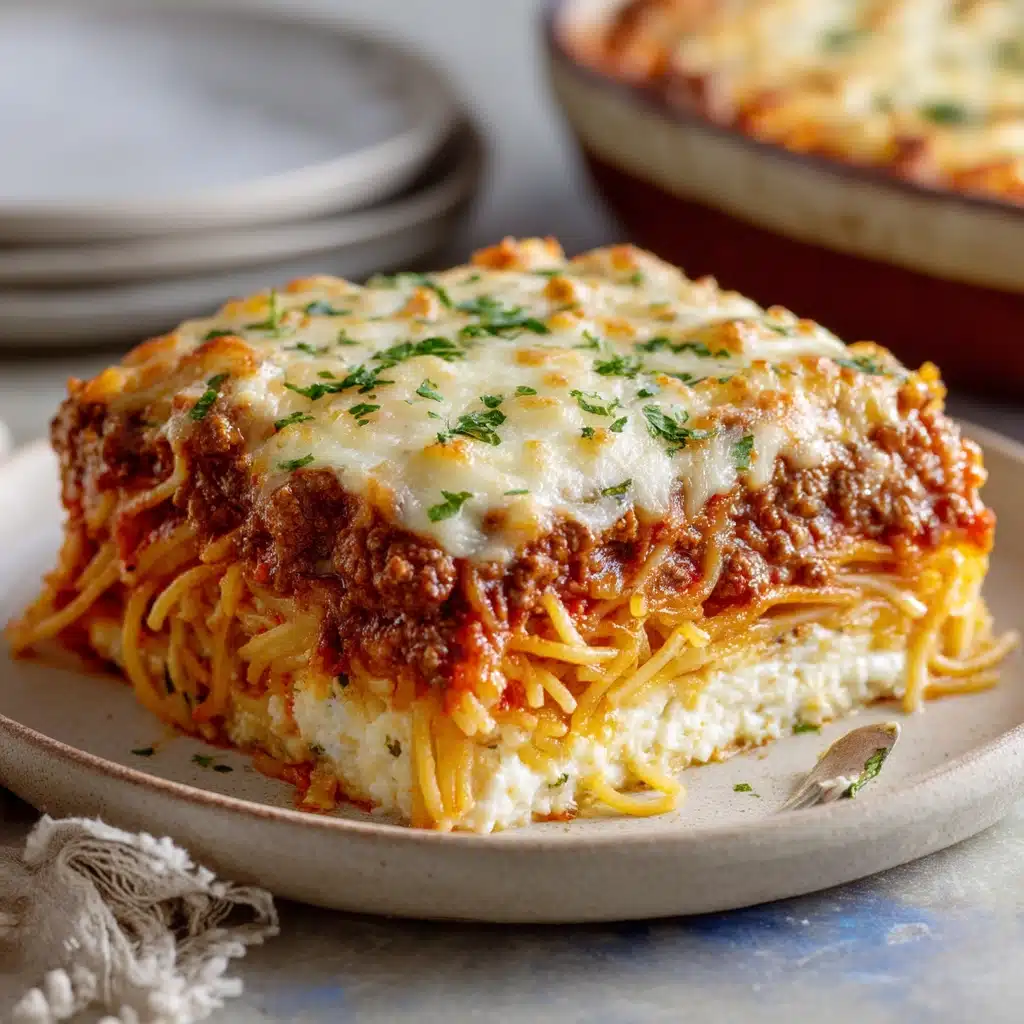 The Best Spaghetti Casserole Recipe - Recipe Image