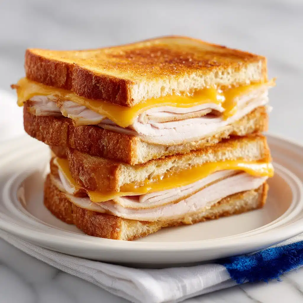 Grilled Hot Turkey Sandwiches Recipe - Recipe Image