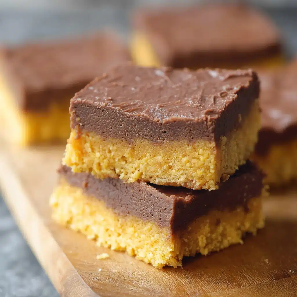No Bake Peanut Butter Cornflake Bars Recipe - Recipe Image