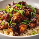 One-Skillet Honey BBQ Chicken & Rice Recipe