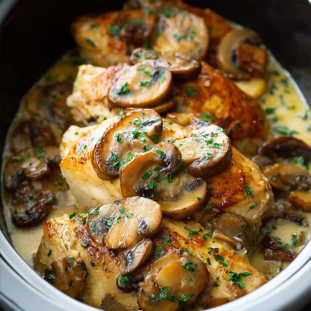 Slow Cooker Chicken Marsala Recipe - Recipe Image
