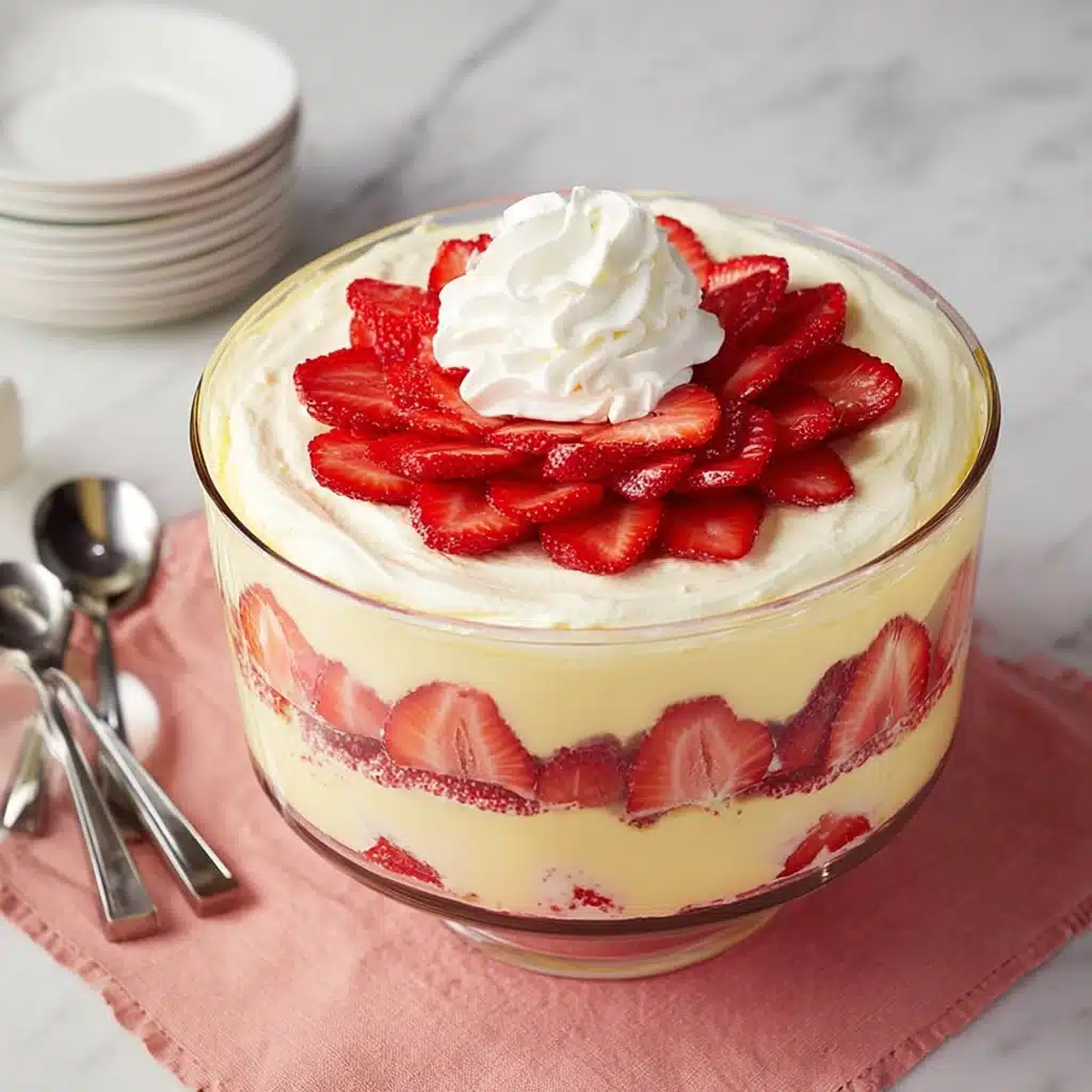 Strawberry Trifle Recipe - Recipe Image