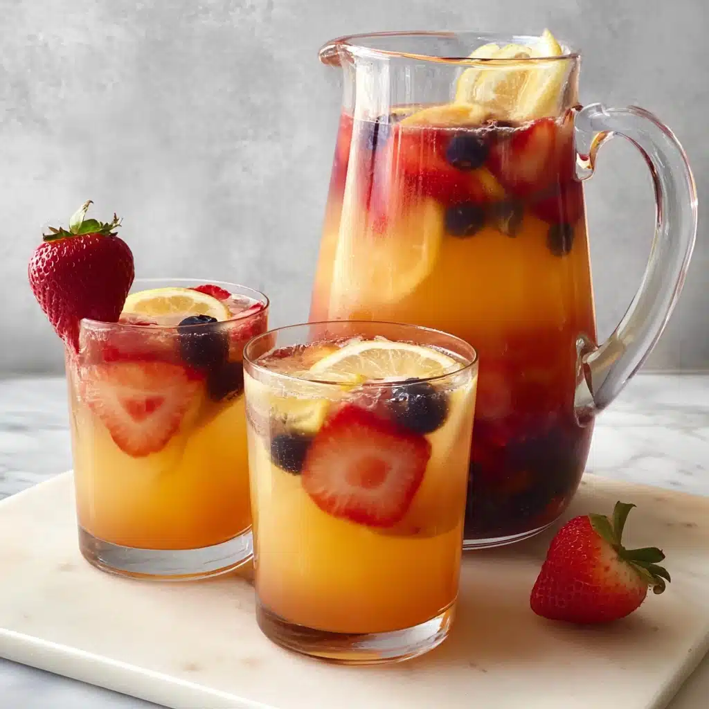 Fruity Iced Yerba Mate Recipe - Recipe Image