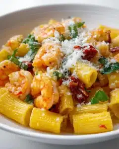 pasta with spicy calabrian shrimp Recipe