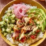 Miso Glazed Salmon Bowls Recipe