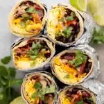 Freezer Friendly Southwestern Breakfast Burritos Recipe