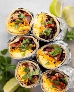 Freezer Friendly Southwestern Breakfast Burritos Recipe