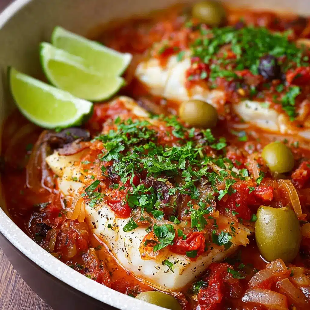 Fish in Veracruz Sauce Recipe - Recipe Image