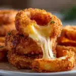 Cheesy Onion Rings Recipe