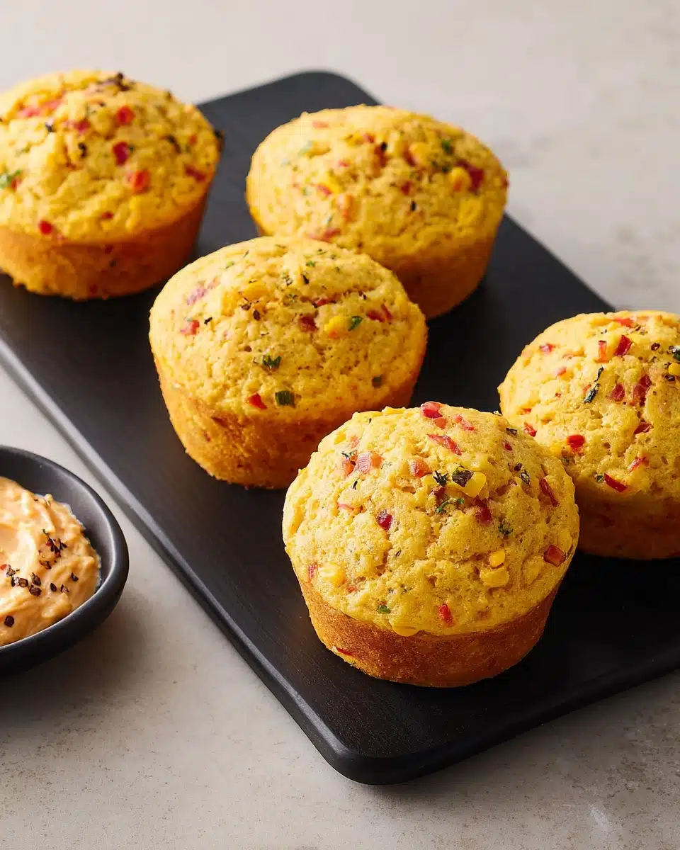 Pimiento Cheese Corn Muffins Recipe