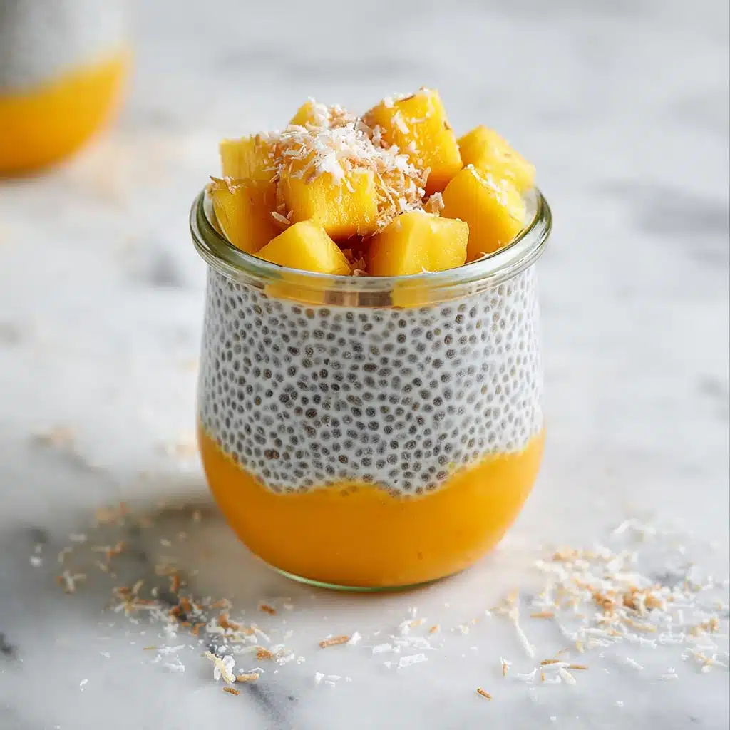mango chia pudding matcha Recipe - Recipe Image