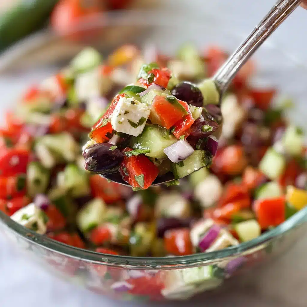 Cucumber and Tomato Salad with Feta Recipe - Recipe Image