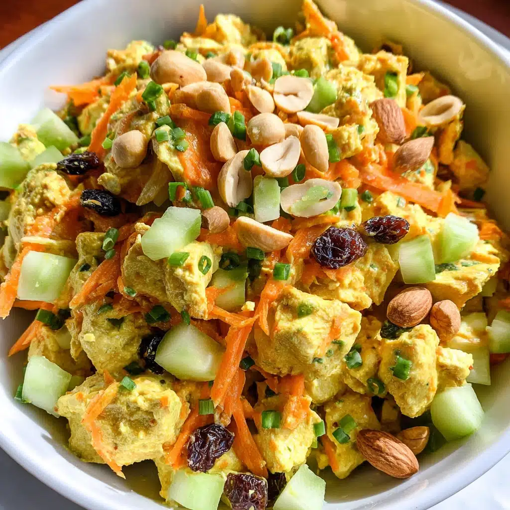 Curry Chicken Salad Recipe - Recipe Image