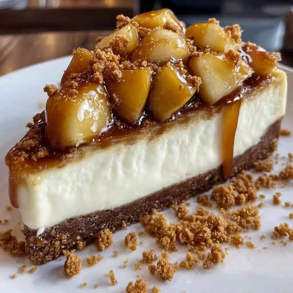 Caramel Apple Cheesecake Recipe - Recipe Image