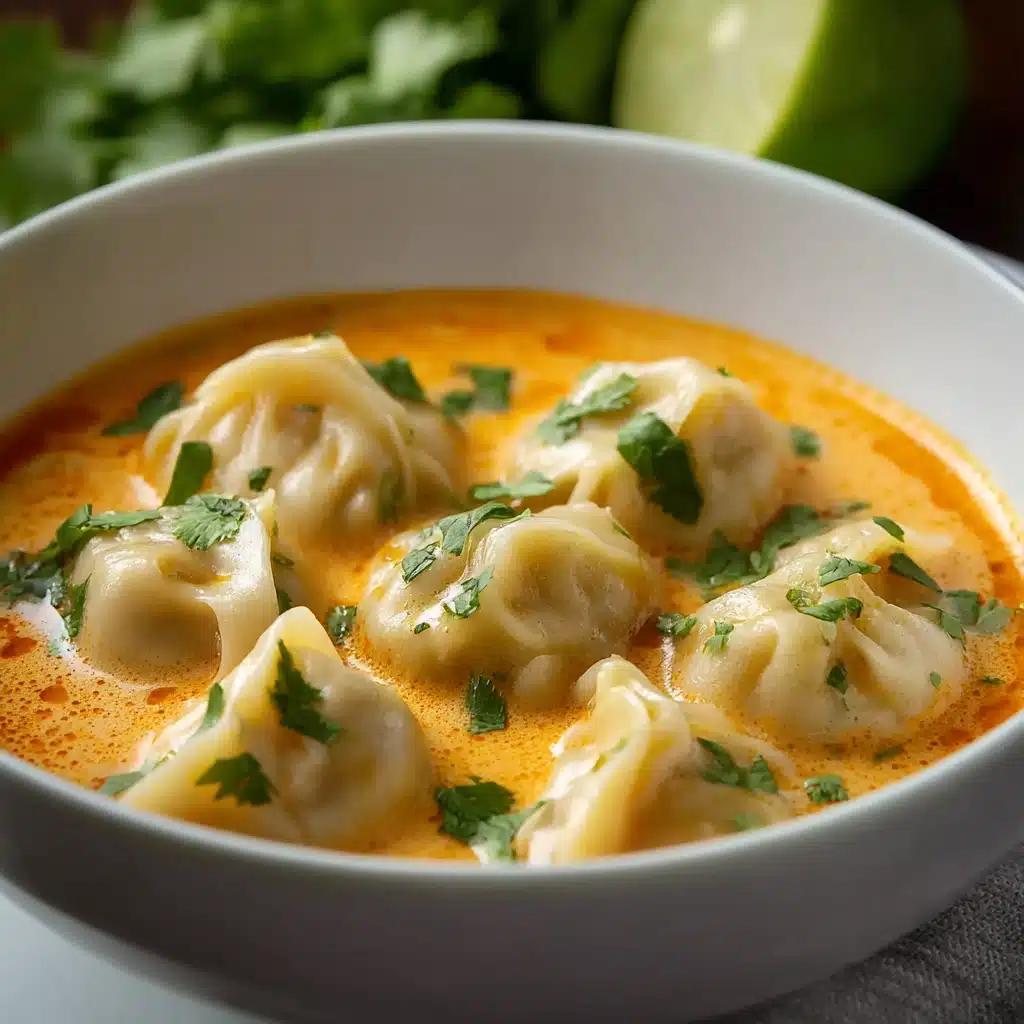 Delicious Curry Dumpling Soup Recipe - Recipe Image