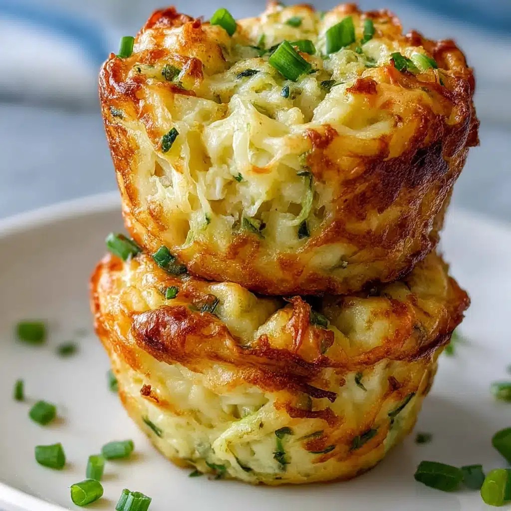 Crispy Parmesan Zucchini Potato Muffins Recipe 6 Crispy Parmesan Zucchini Potato Muffins Recipe - Recipe Image