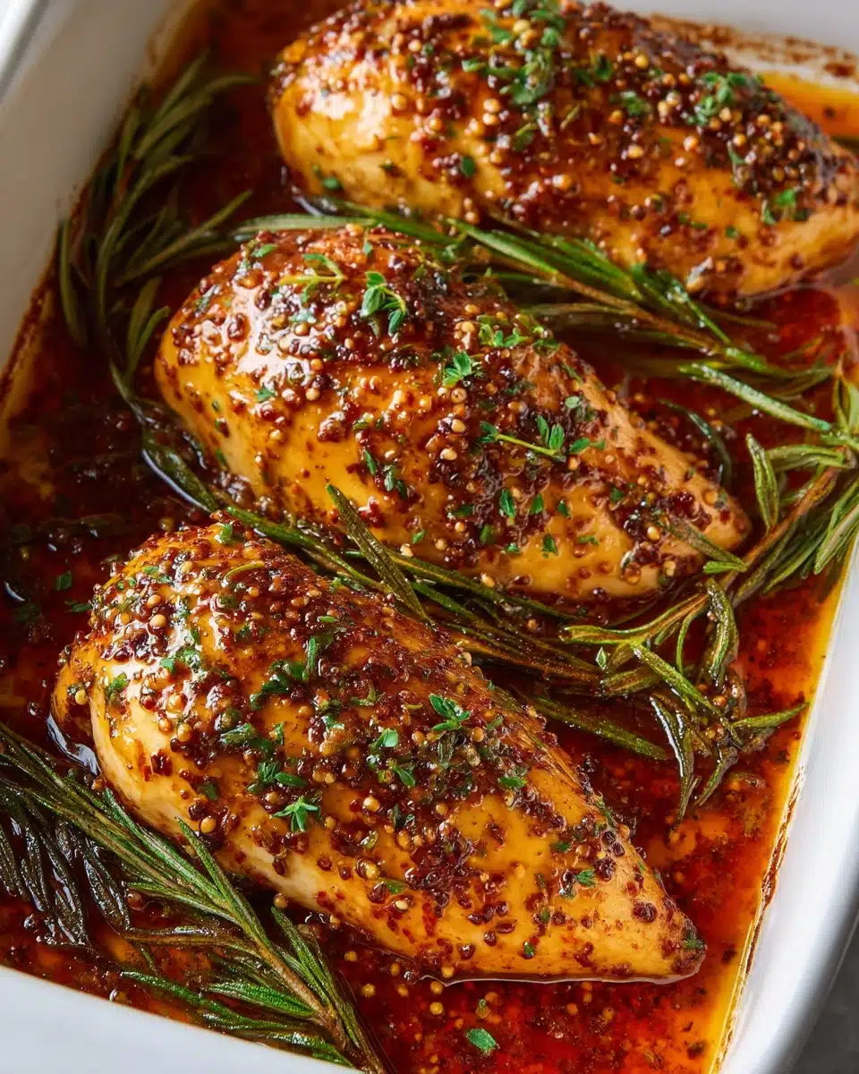 Easy Baked Honey Dijon Chicken Recipe