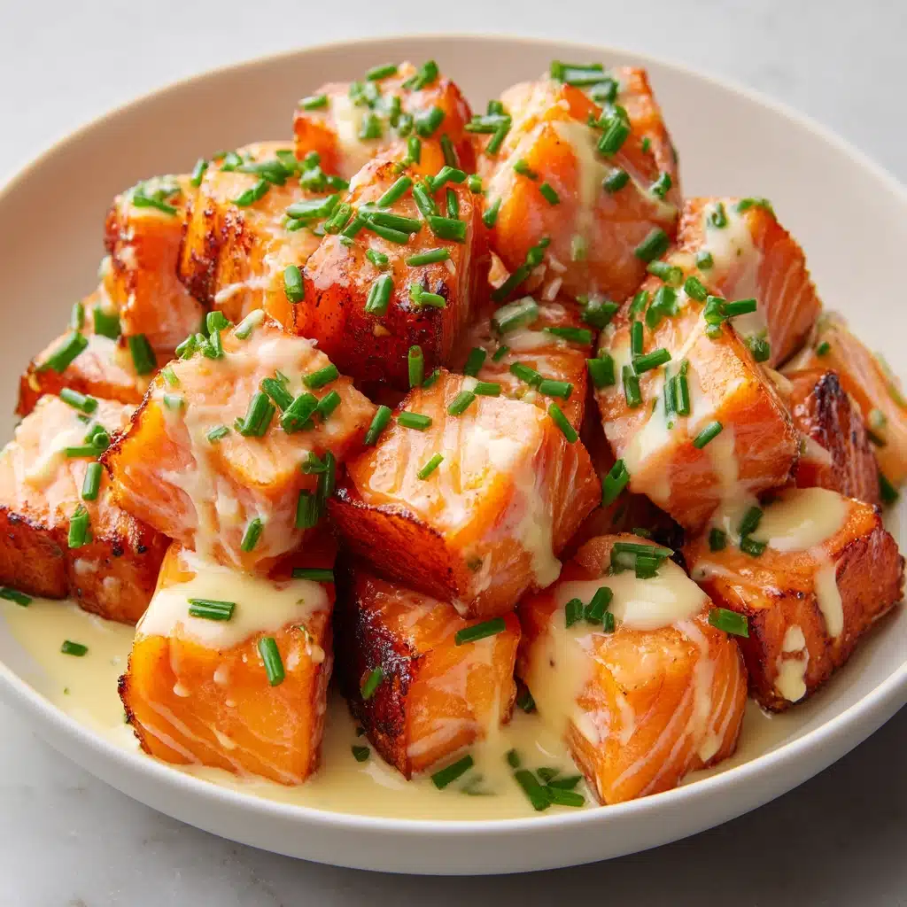 Crispy Spicy Salmon Bites Recipe - Recipe Image