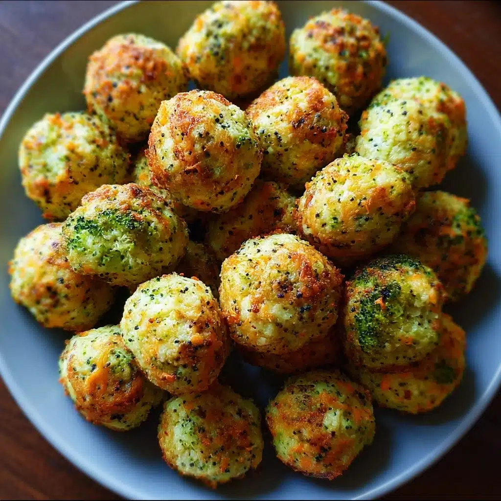 Baked Broccoli Cheese Balls Recipe - Recipe Image