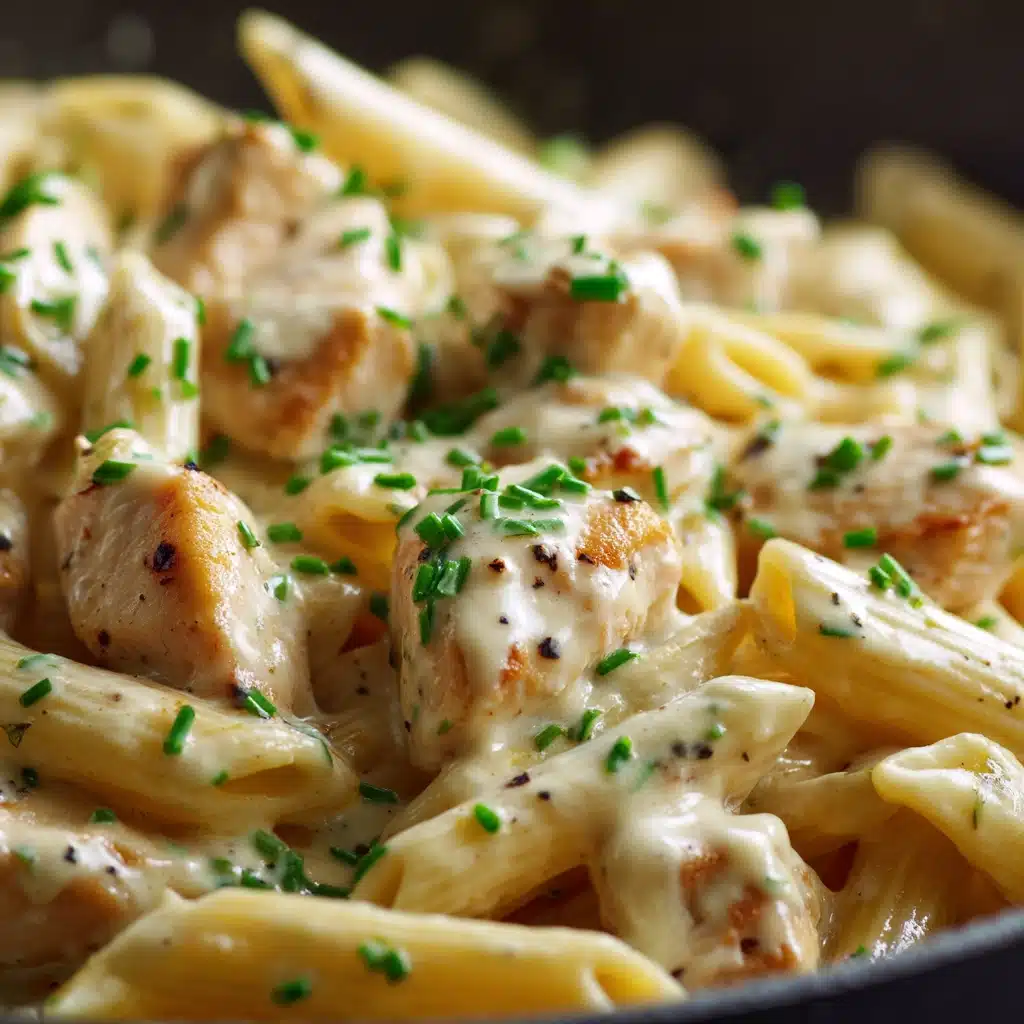 One-Pot Buffalo Ranch Chicken Penne Recipe - Recipe Image