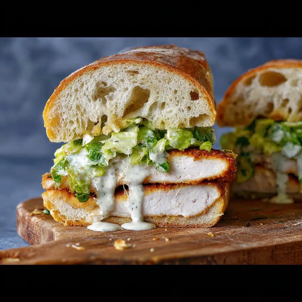 Crispy Chicken Caesar Sandwich Recipe - Recipe Image