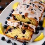 Sourdough Discard Lemon Blueberry Quick Bread Recipe