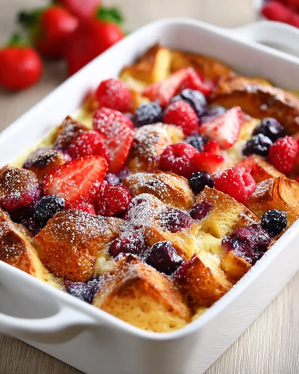 Berry Croissant Bake Recipe