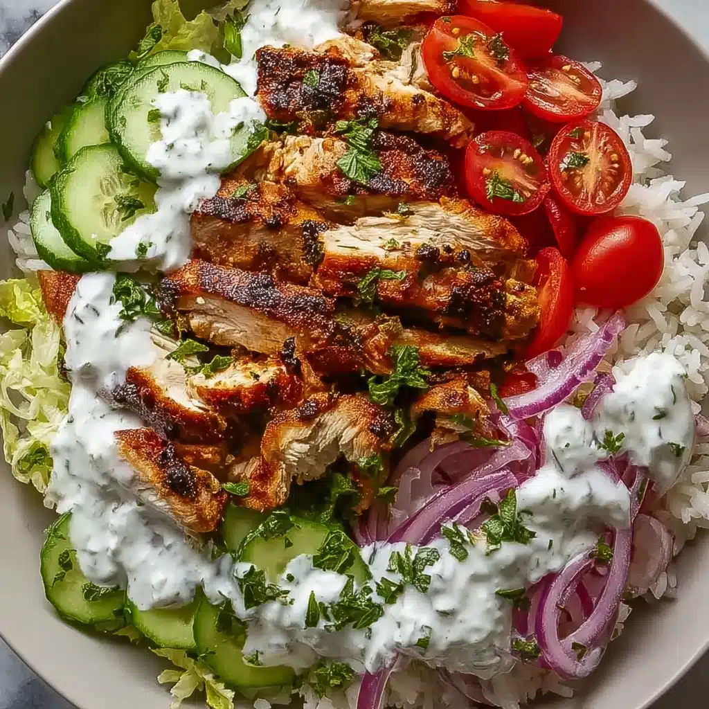 Delicious Chicken Shawarma Bowl Recipe - Recipe Image