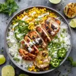 Street Corn Chicken Rice Bowl Recipe