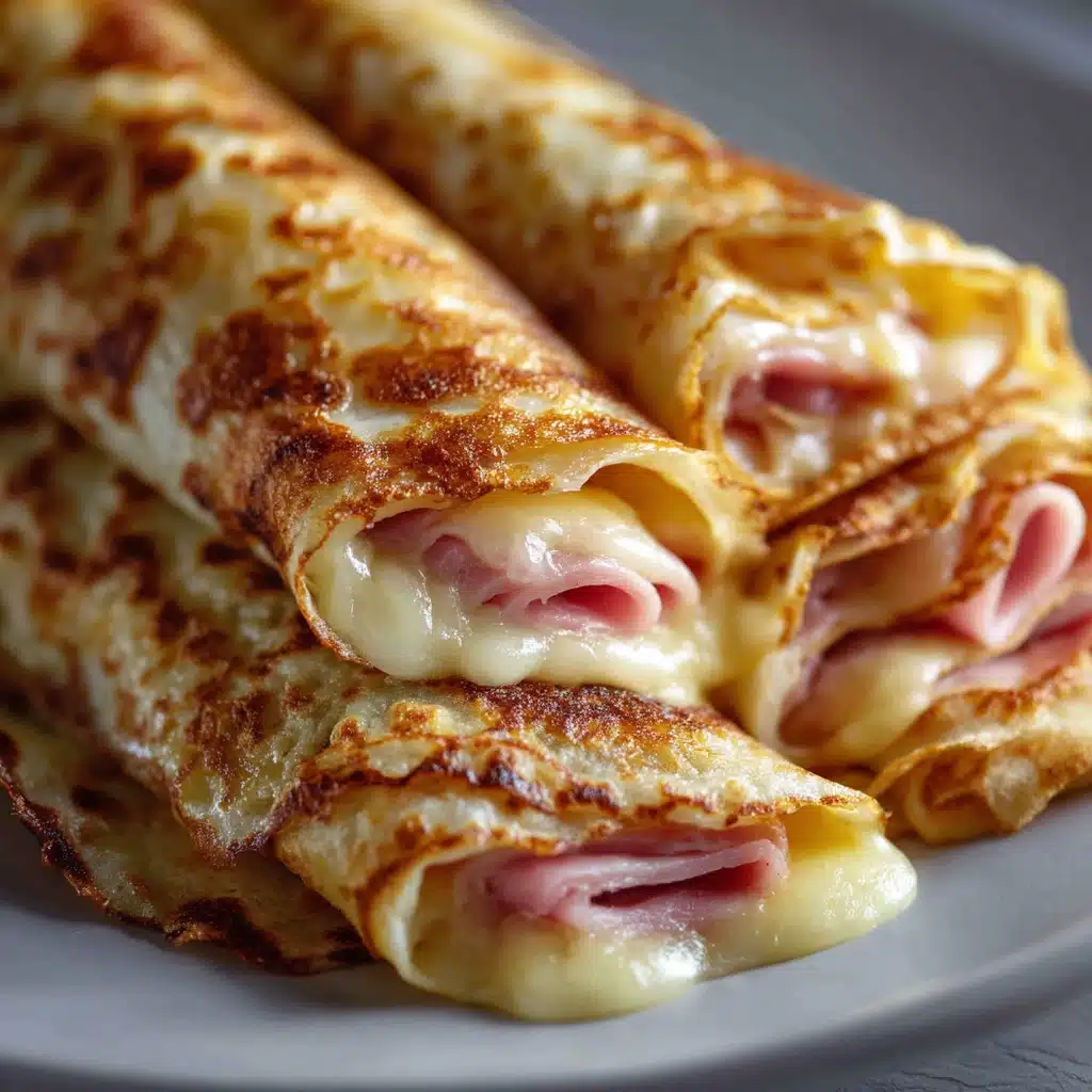 Air Fryer Chicken Ham & Cheese Wraps Recipe - Recipe Image
